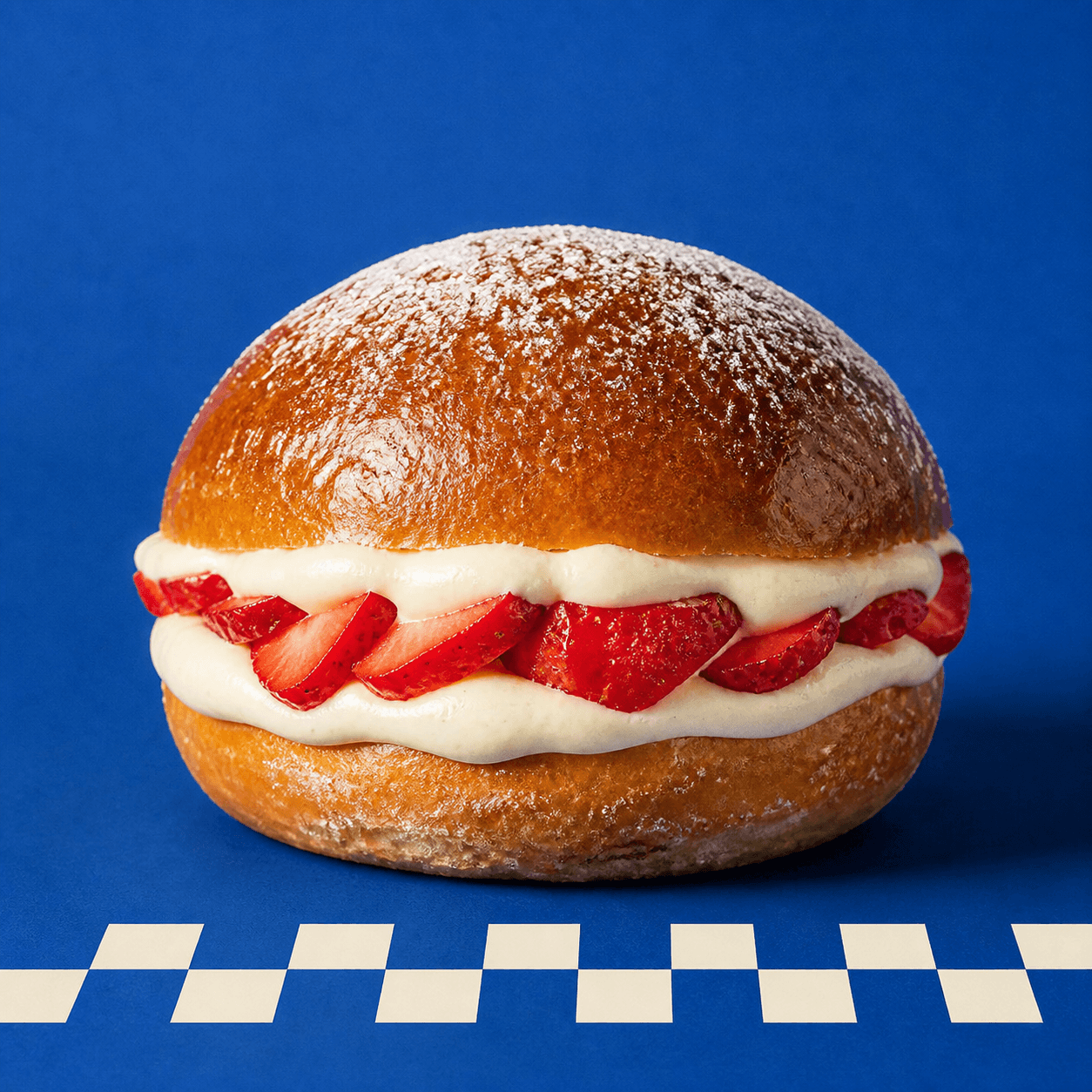 Berry Cream Bun